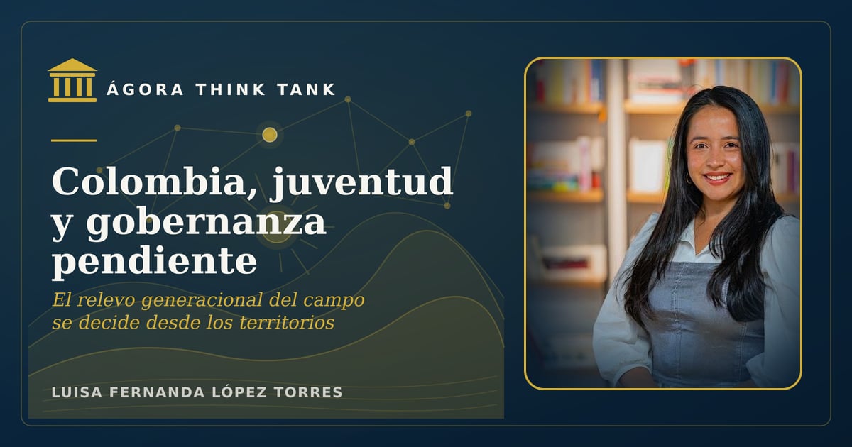 Portada: Colombia, juventud y gobernanza pendiente